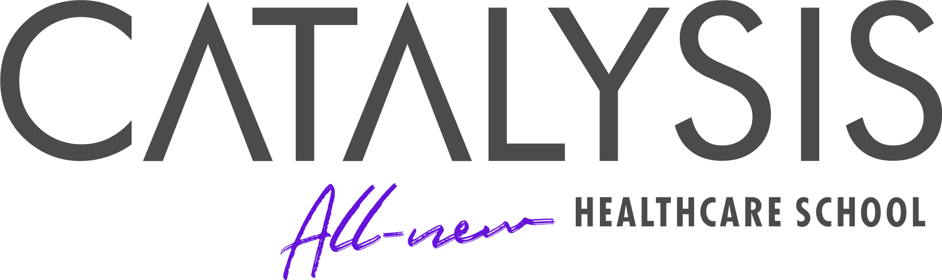 Assinatura da marca: Catalysis, All-new, Healthcare School